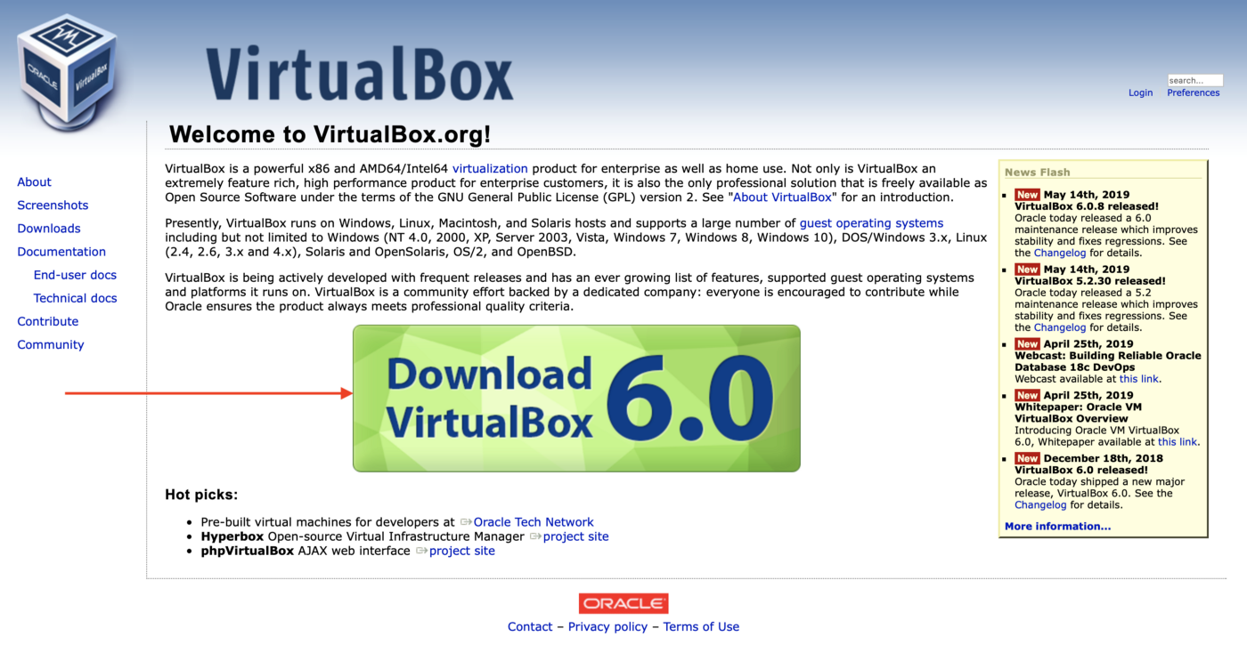 virtual box windows for mac
